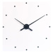 Nomon OJ Dizajnové nástenné hodiny čierne 50cm