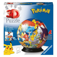 Ravensburger 3D Puzzle Ravensburger Puzzleball Pokémon - 72 dielikov