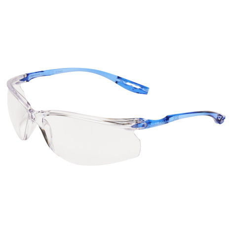 3M Ochranné okuliare Tora™ CCS, Anti-Scratch, Anti-Fog, strmeň modrý, číre sklo, od 50 ks
