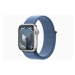 Apple Watch S9/41mm/Silver/Šport Band/Winter Blue
