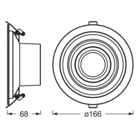 Ledvance Decor Filament Echo LED downlight