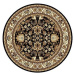 Alfa Carpets Kusový koberec Teherán T-117 brown kruh