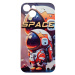 Plastové puzdro na Apple iPhone 13 Astronaut oranžový