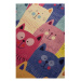 Detský koberec Cats, 100 × 160 cm