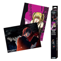 Abysse Corp Death Note L vs Light and Misa Posters 2-Pack 52 x 38 cm