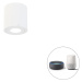 Inteligentné kúpeľňové bodové biele okrúhle IP44 vrátane Wifi GU10 - Capa
