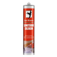 Silikón sanitárny DEN BRAVEN sivý 280ml