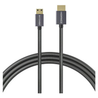 Kábel Blitzwolf BW-HDC4 HDMI to HDMI cable 4K, 1.2m (black) (5905316141155)