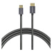 Kábel Blitzwolf BW-HDC4 HDMI to HDMI cable 4K, 1.2m (black) (5905316141155)