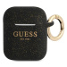 Obal Guess GUA2SGGEK AirPods cover black Silicone Glitter (GUA2SGGEK)