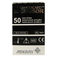 Testovacie prúžky GLUCOCARD X-METER SENSORS 50ks