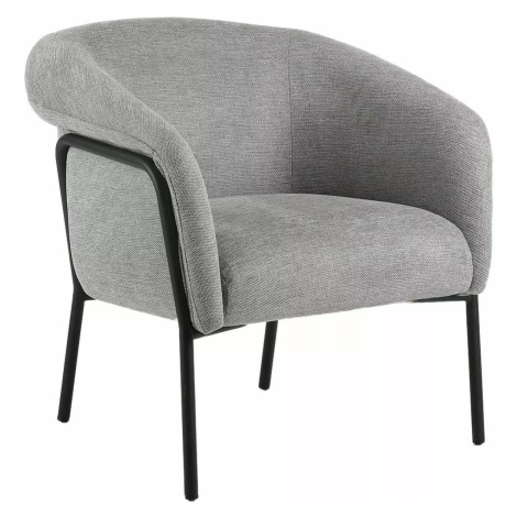 Dizajnové kreslo Clover sivé Signal