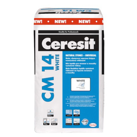 Lepidlo Ceresit CE 14 White biela 25 kg C2TE CM1425WH