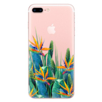 Odolné silikónové puzdro iSaprio - Exotic Flowers - iPhone 7 Plus