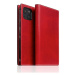 SLG Design puzdro D7 Italian Wax Leather pre iPhone 14 - Red