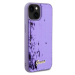 Guess Sequin Script Logo Zadný Kryt pre iPhone 13 Purple