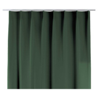 Dekoria Záves so systémom FLEX (jednoduché spony flex), zelená, Cotton Panama, 702-06