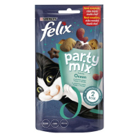 FELIX PARTY MIX kapsičky pre mačky Ocean mix 8x60g