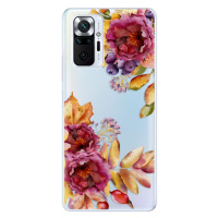 Odolné silikónové puzdro iSaprio - Fall Flowers - Xiaomi Redmi Note 10 Pro