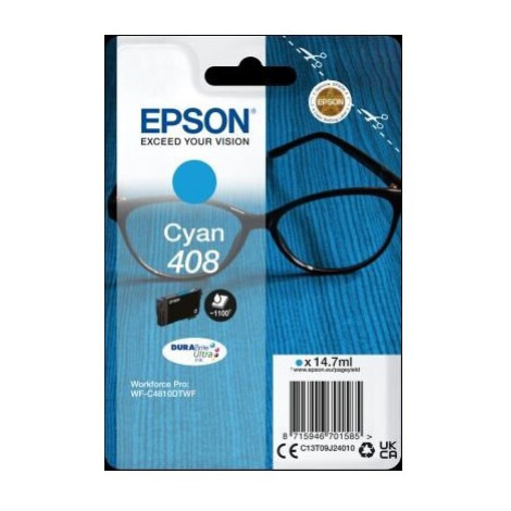 EPSON ink Cyan 408L DURABrite Ultra Ink