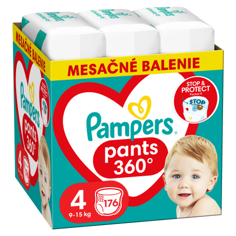 PAMPERS Pants S4 (9 - 15 kg), 176 ks