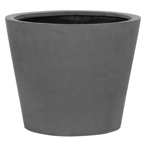 Kvetináč Bucket, farba sivá, viac veľkostí - PotteryPots Velikost: L - v. 60 cm, ⌀ 68 cm Pottery Pots