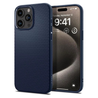 Kryt Spigen Liquid Air, navy blue - iPhone 15 Pro Max (ACS06563)