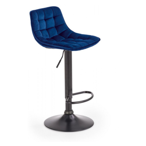 Barová stolička Forbia tmavo modrá Halmar
