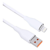 Solight lightning kábel, USB 2.0 A konektor - Lightning konektor, silikón, 2m
