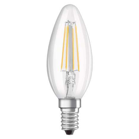 OSRAM LED žiarovka E14 4,8W univerzálna biela číra