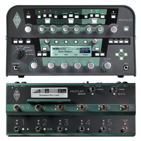 Kemper Profiler Head Black + Profiler Remote