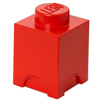 LEGO® Úložný box 12,5 x 12,5 x 18 cm Červený