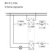 Relé impulzné BIS-412/230 230V AC, 1x prep.kontakt 16A, 1 mod. na DIN lištu hotelové