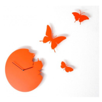 Hodiny Diamantini & Domeniconi Butterfly orange 40cm