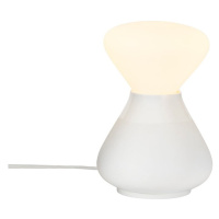 Biela stmievateľná stolová lampa (výška 23 cm) Reflection – tala