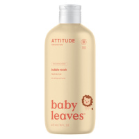 ATTITUDE Baby leaves Detská pena do kúpeľa s vôňou hruškovej šťavy 473 ml