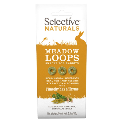 SUPREME Selective naturals snack meadow loops s bojinkom a tymiánom 80 g