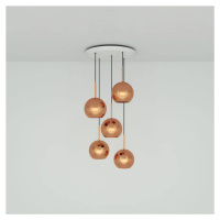 Tom Dixon Copper 25cm Round závesné svietidlo 5pl.