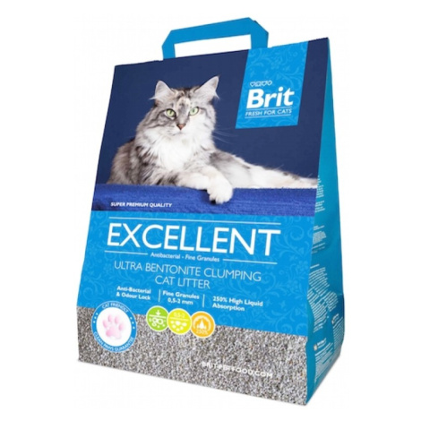 Stelivo pre mačky Brit Fresh for Cats Excellent Ultra Bentonite 10 kg