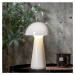 Biela LED stolová lampa so stmievačom (výška  28 cm) Mushroom – Star Trading