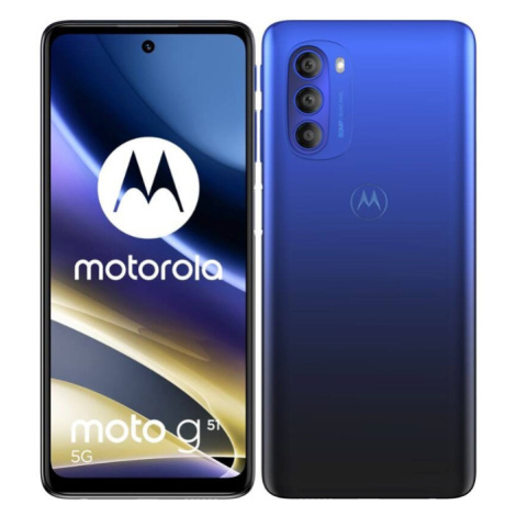 Používaný Motorola Moto G51 5G 4GB/64GB Indigo Blue Trieda A