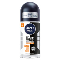 NIVEA Black&White Invisible Ultimate Impact Guľôčkový antiperspirant pre mužov 50 ml