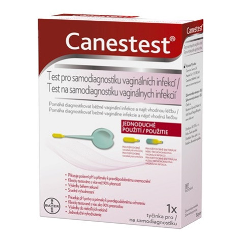 CANESTEN Canestest test na samodiagnostiku vaginálnych infekcií