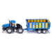 Siku Farmer Traktor New Holland s prívesom Joskin 1:50 modrý
