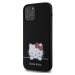 Hello Kitty Liquid Silicone Daydreaming Logo Zadný Kryt pre iPhone 12/12 Pro Black