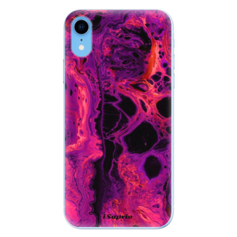 Odolné silikónové puzdro iSaprio - Abstract Dark 01 - iPhone XR
