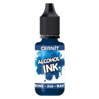 CERNIT - Alkoholový atrament (navy, 0,02 L)