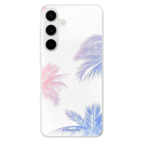 Odolné silikónové puzdro iSaprio - Digital Palms 10 - Samsung Galaxy S24+
