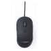 GEMBIRD myš MUS-UL-02, podsvícená, černá, 2400DPI, USB