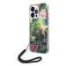 Kryt Guess GUOHCP14LHFLSB iPhone 14 Pro 6,1" blue hardcase Flower Strap (GUOHCP14LHFLSB)